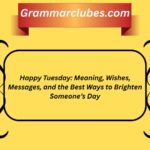Happy Tuesday